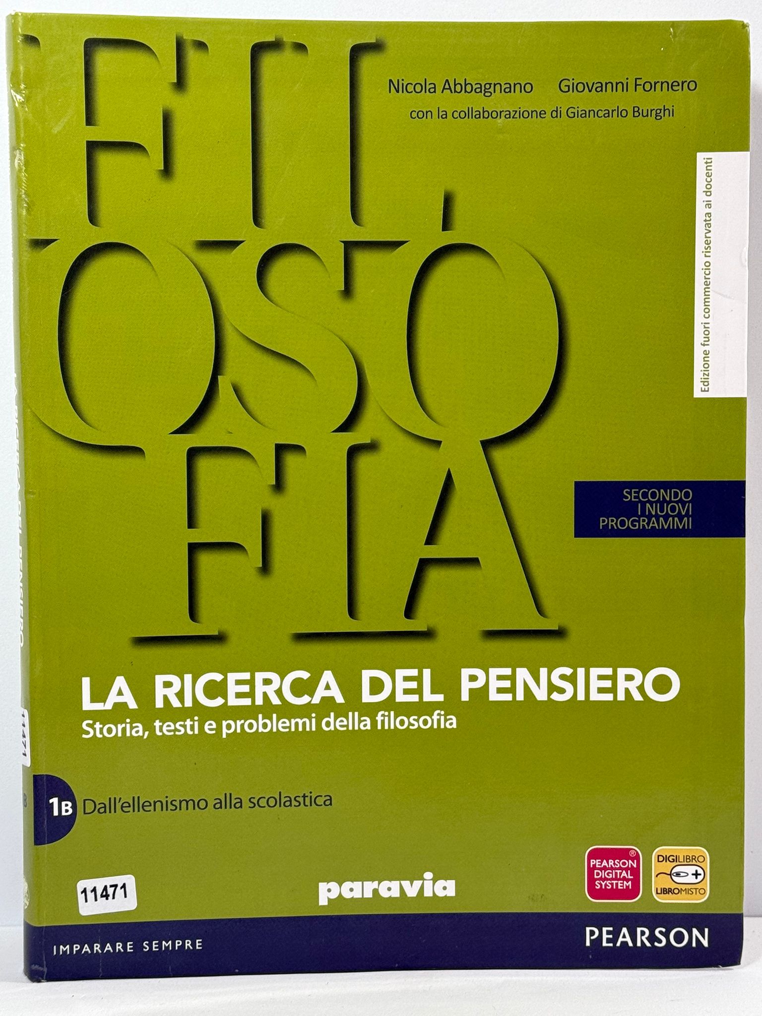 Filosofia - La ricerca del Pensiero - Storia, testi e …