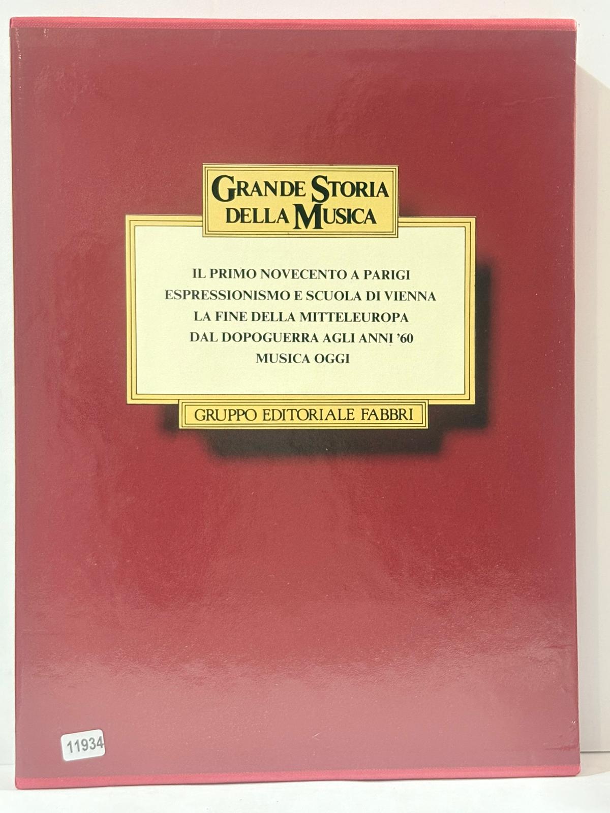 Grande storia della musica OPERA in 5 voll - Il …