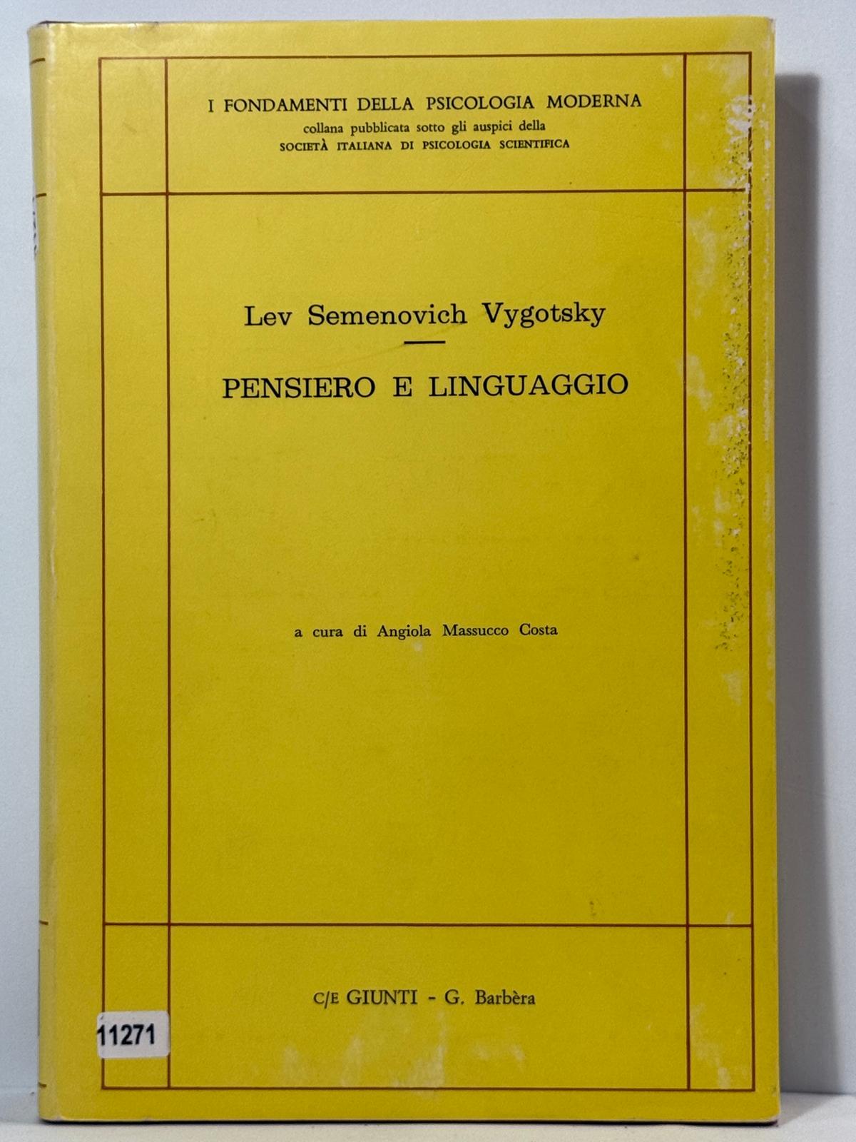 I fondamenti della Psicologia Moderna - Pensiero e Linguaggio