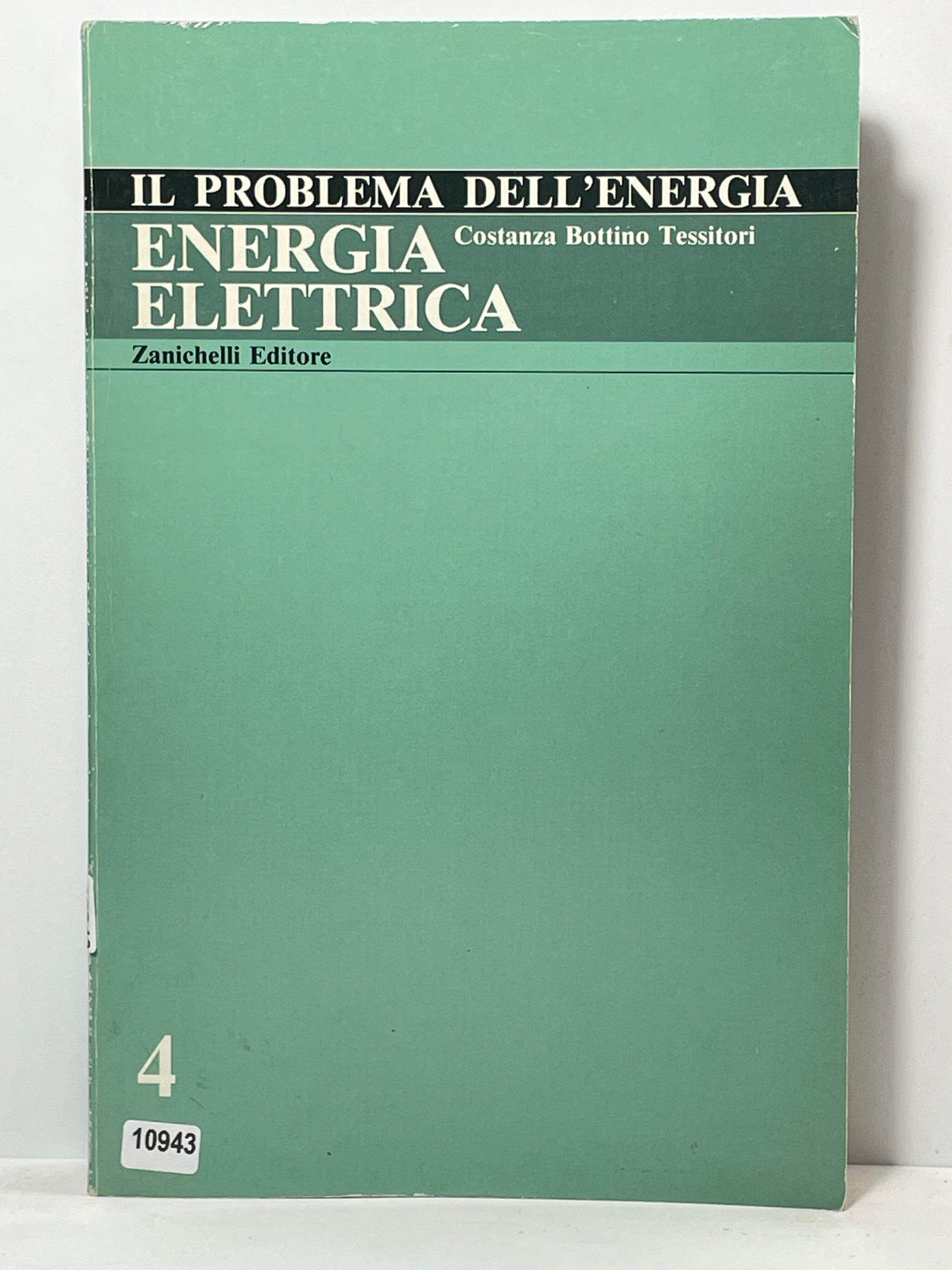 Il problema dell'Energia - Energia Elettrica