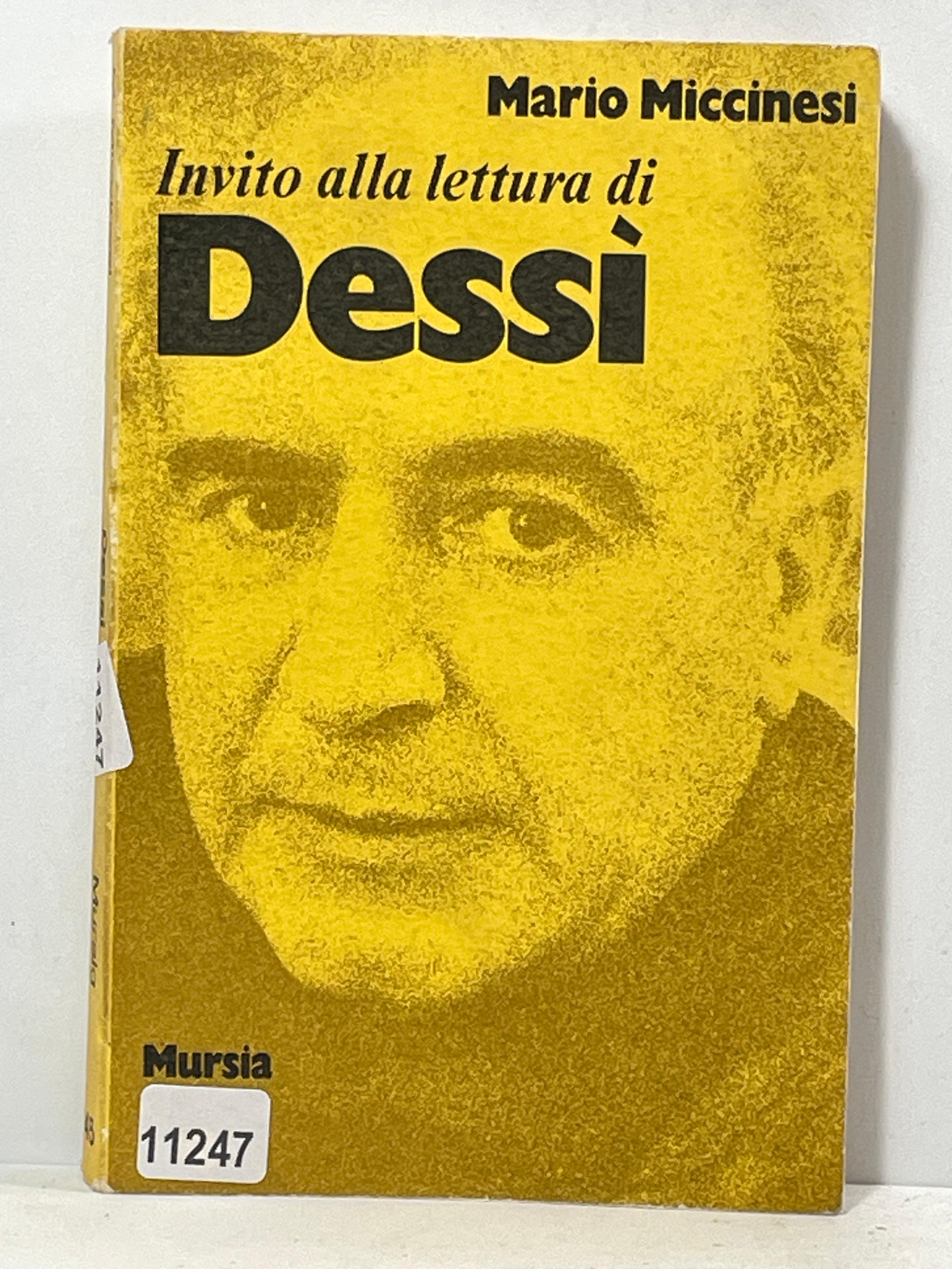 Invito alla lettura di Dessi