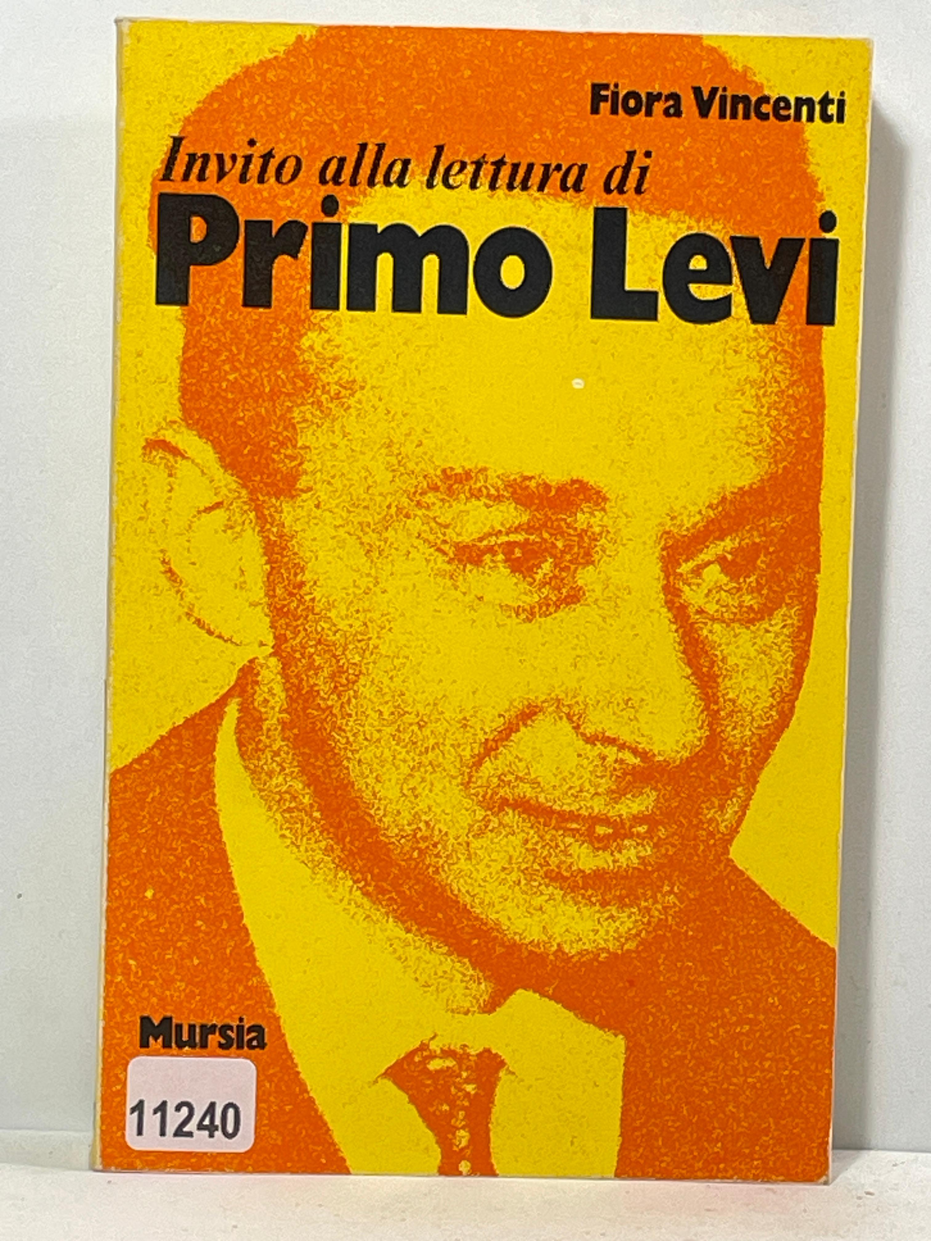 Invito alla lettura di Primo Levi