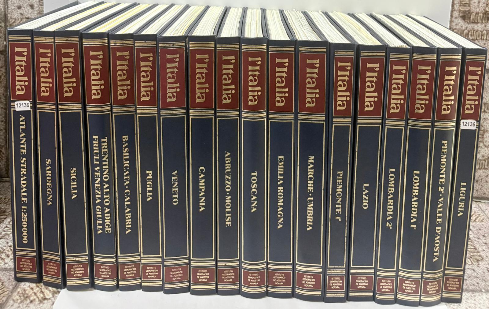 L'ITALIA ( Atlante stradale 1:250000, Sardegna, Sicilia, Trnino Alto…Venezia giuge, …