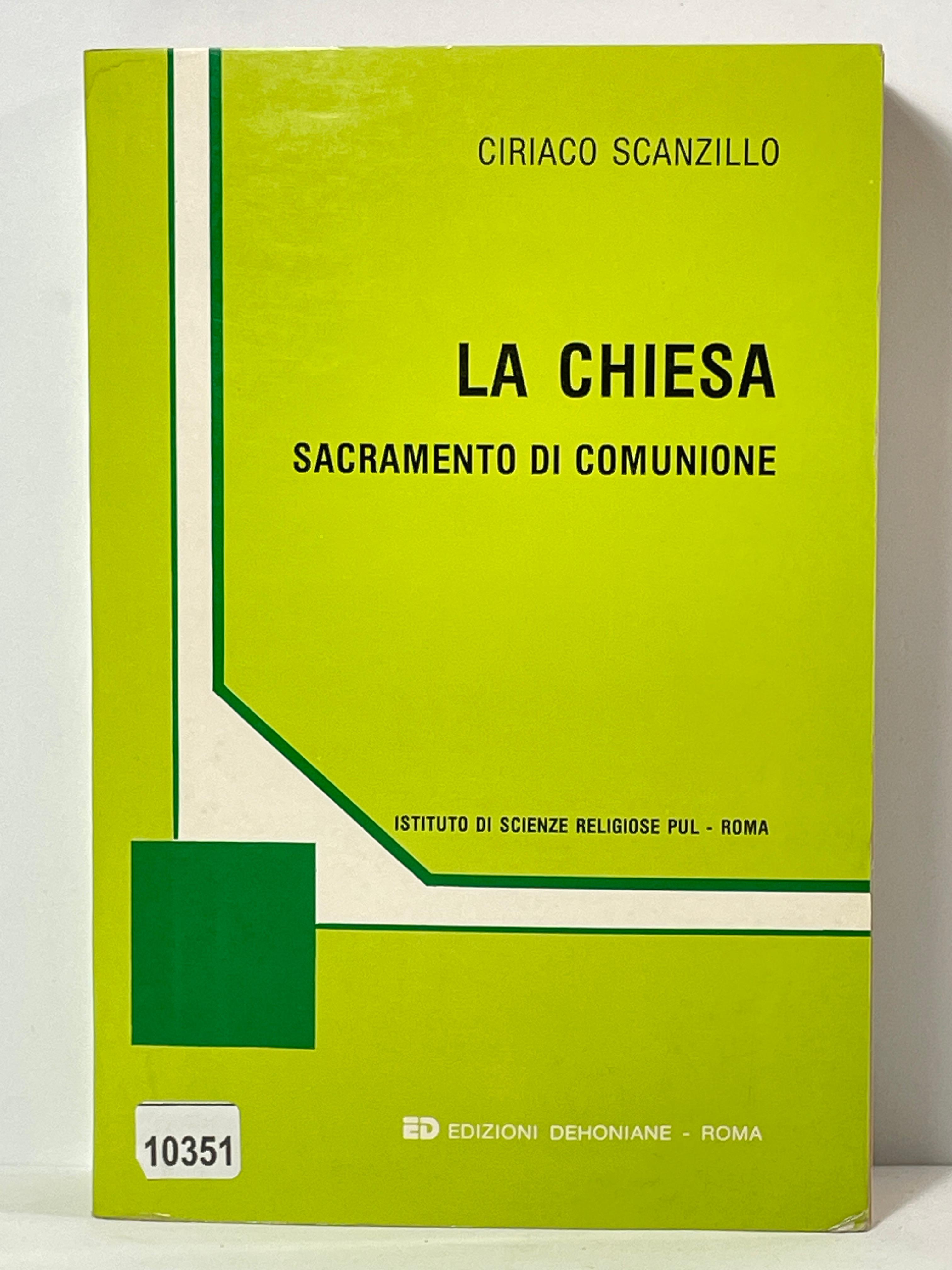 La chiesa sacramento di comunione