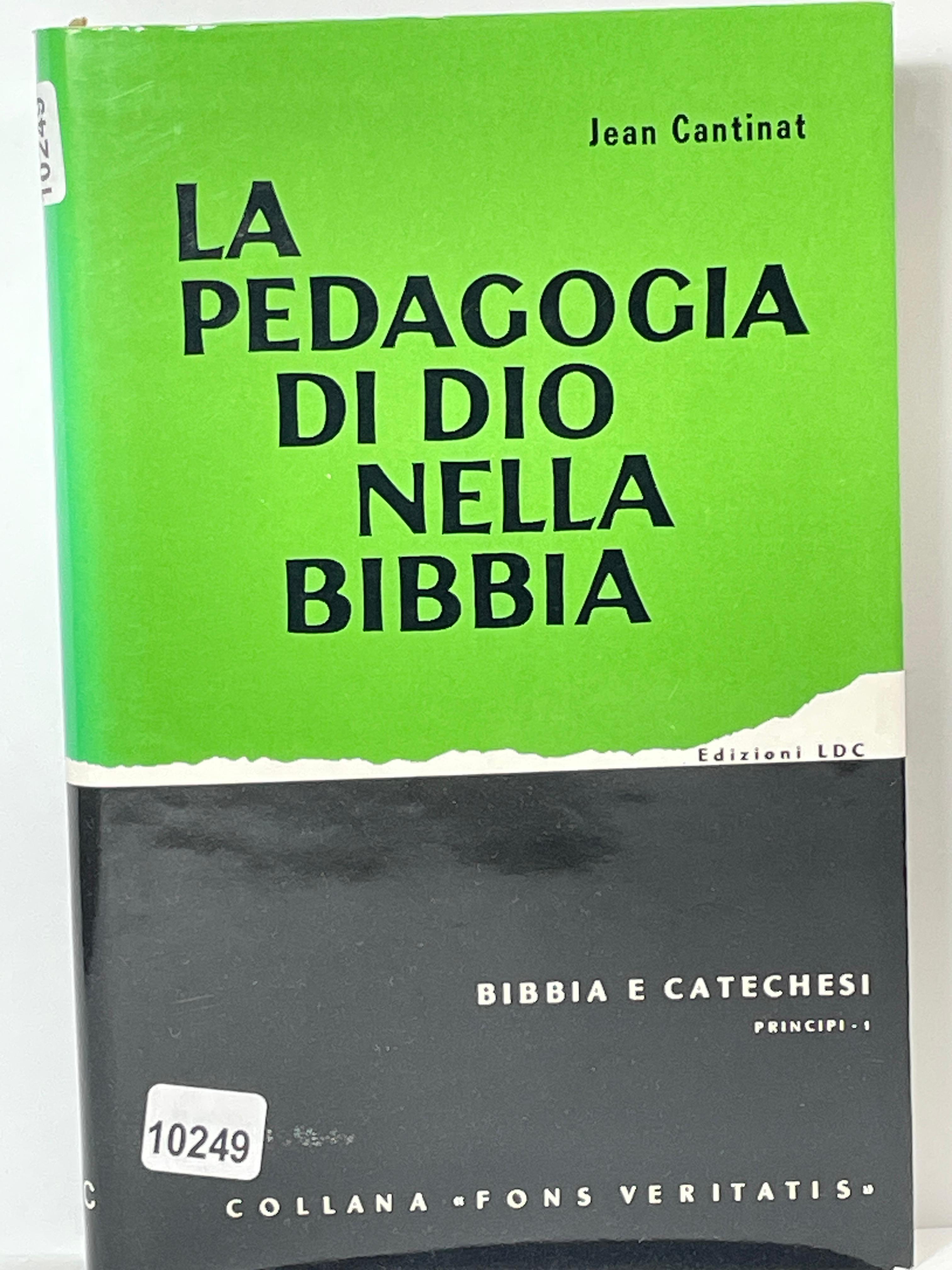 La pedagogia di Dio nella Bibbia