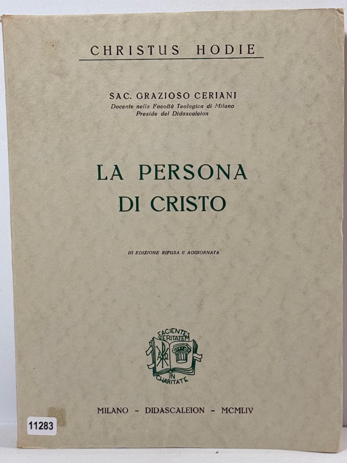 La persona di Cristo