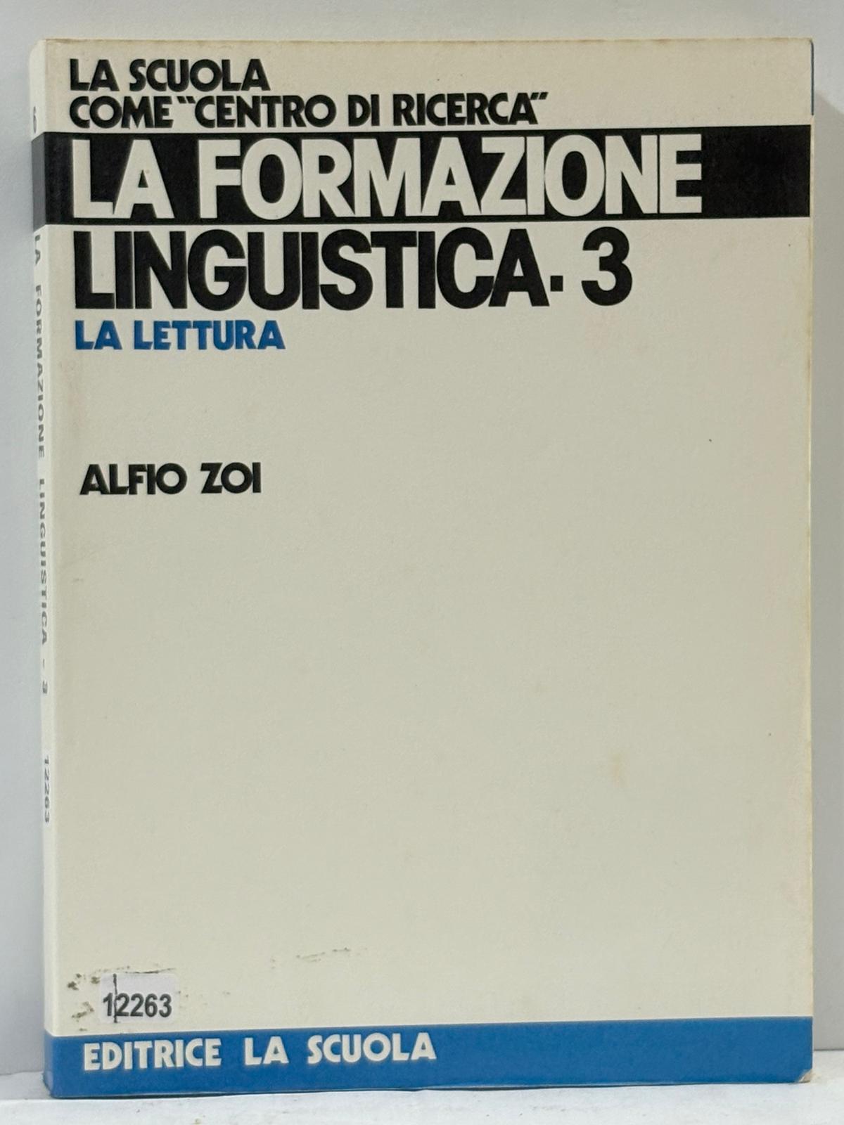 La Scuola come 'Centro di Ricerca' La Formazione Linguistica.3 La …