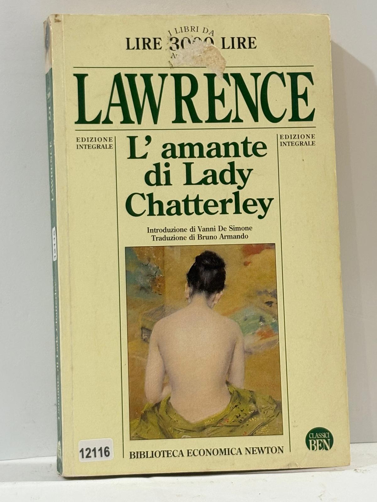 LAWRENCE - L'amante di Lady Chatterley 3000Lire