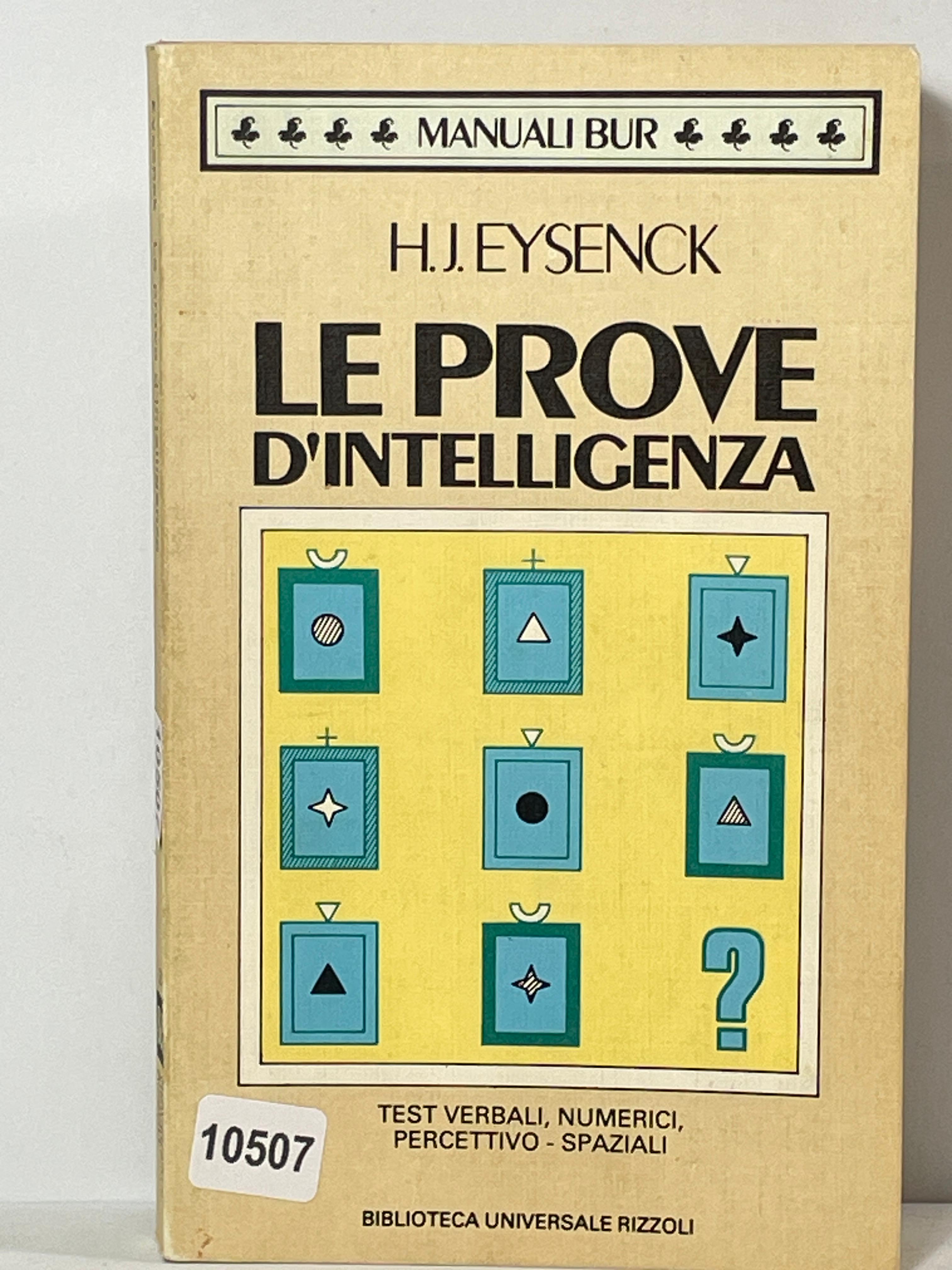 Le prove d'intelligenza