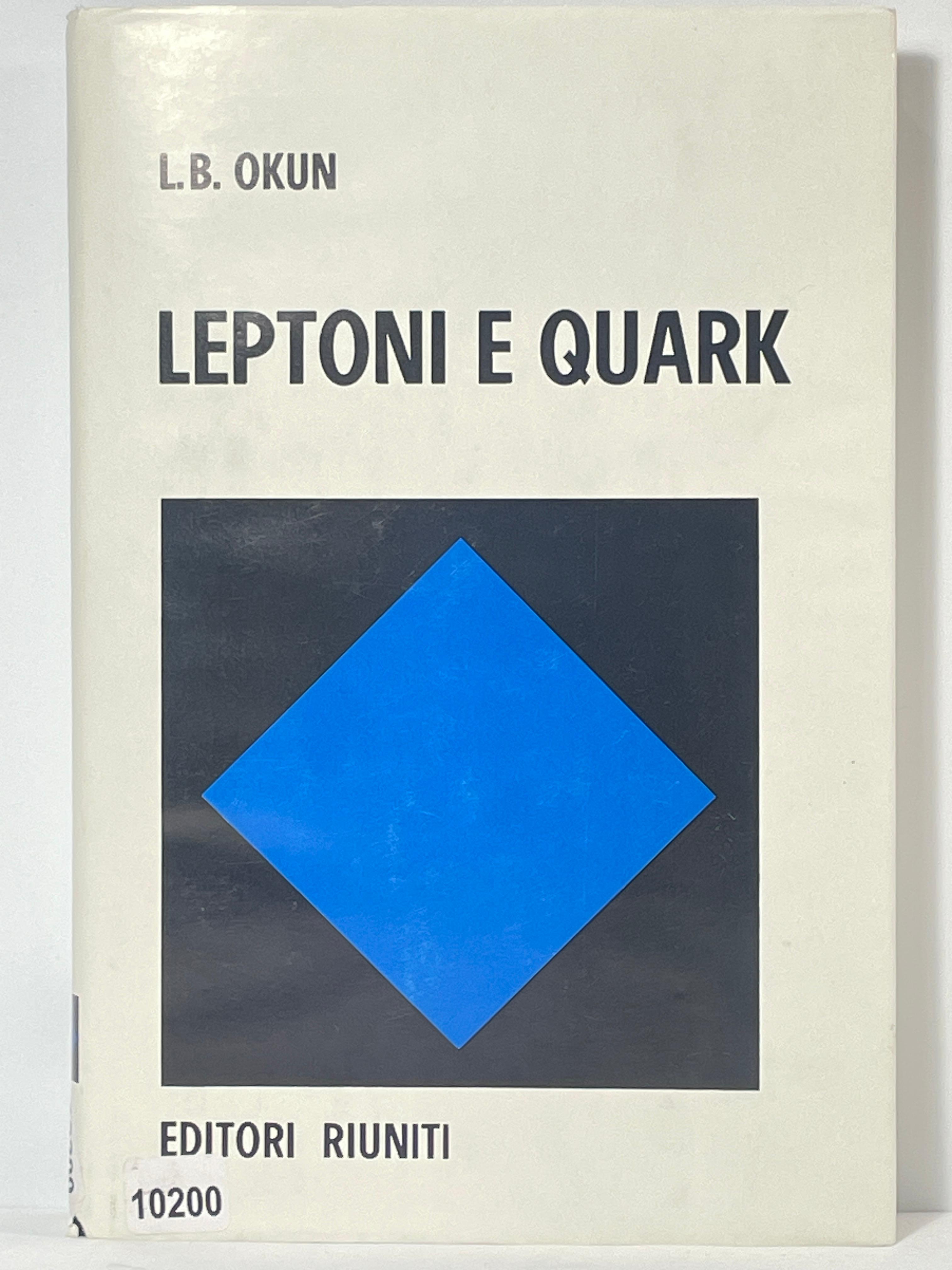 Leptoni e Quark