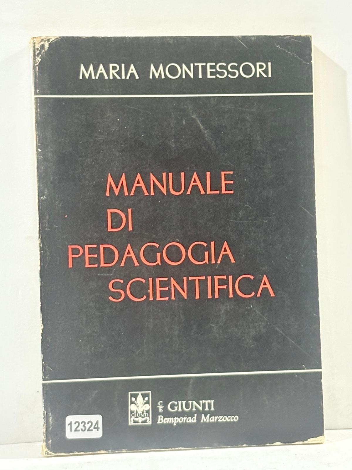Manuale di Pedagogia Scientifica