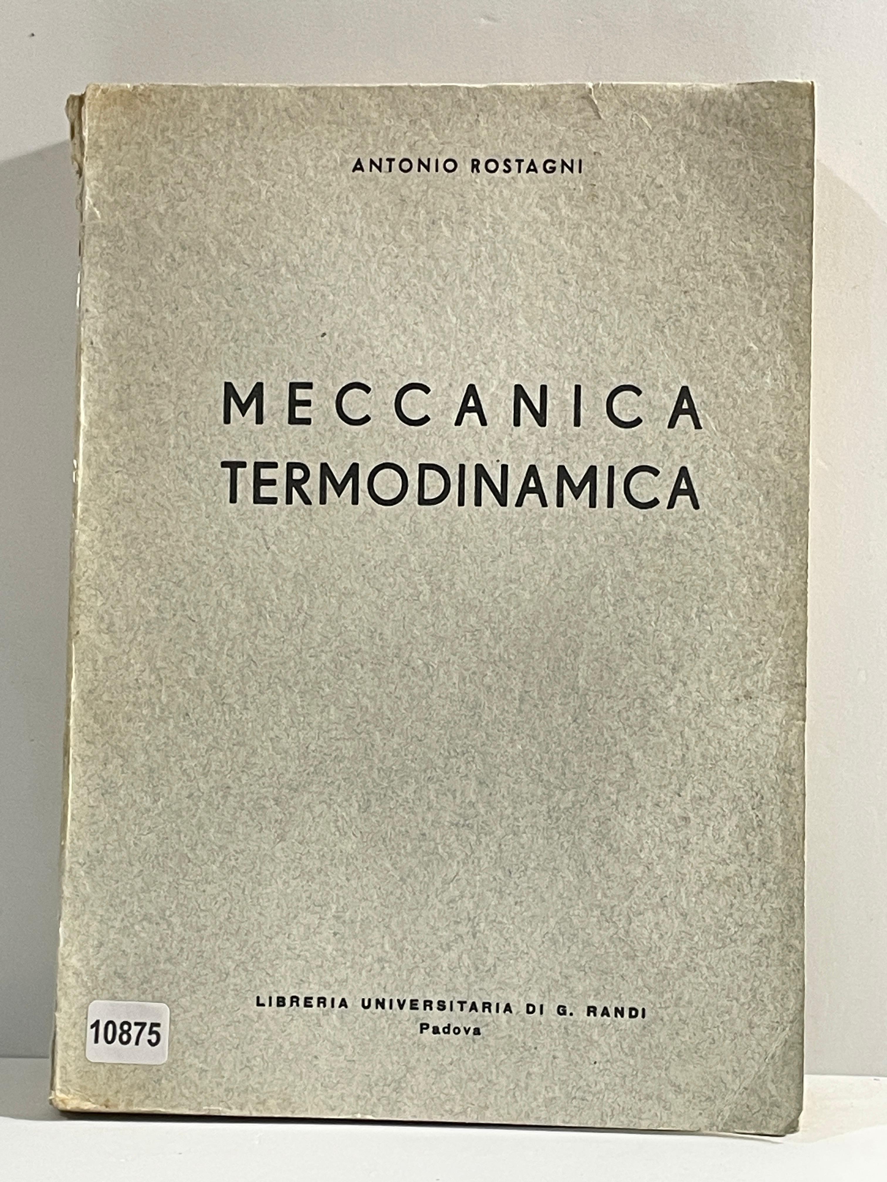 Meccanica Termodinamica