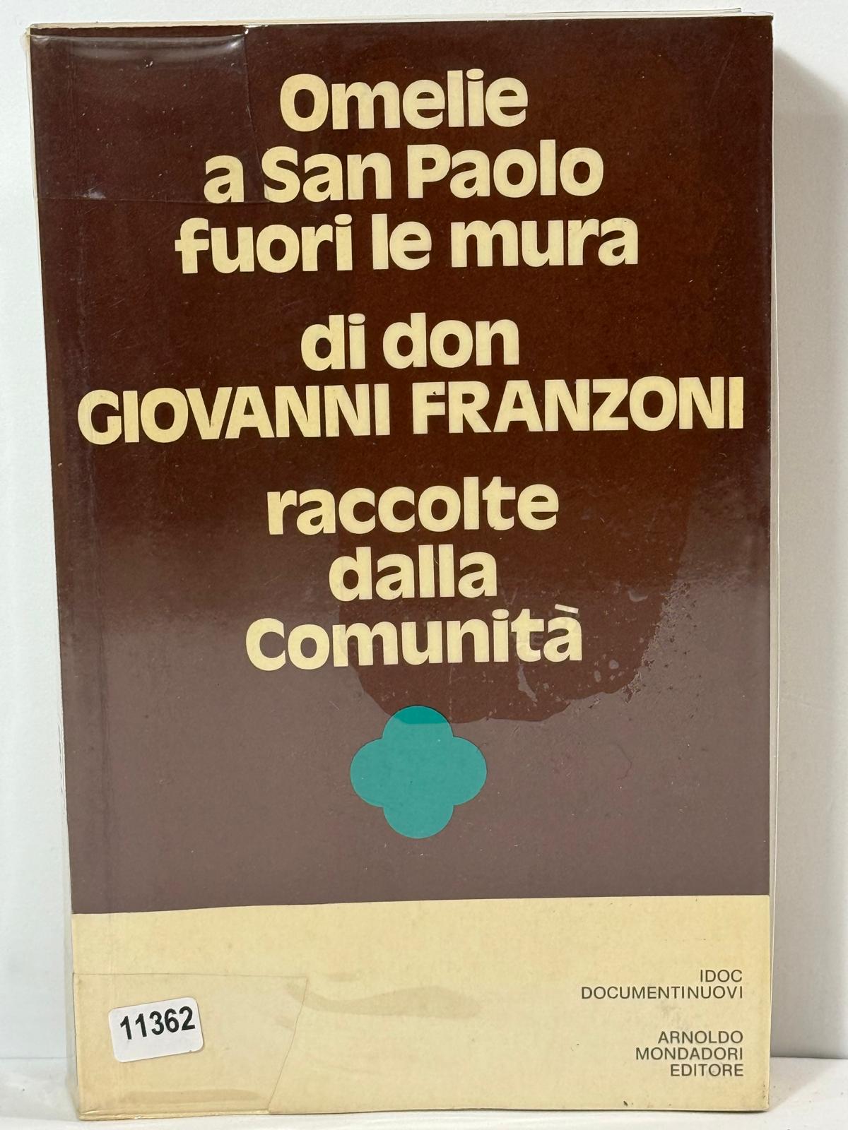 Omelie a San Paolo fuori le mura di don Giovanni …