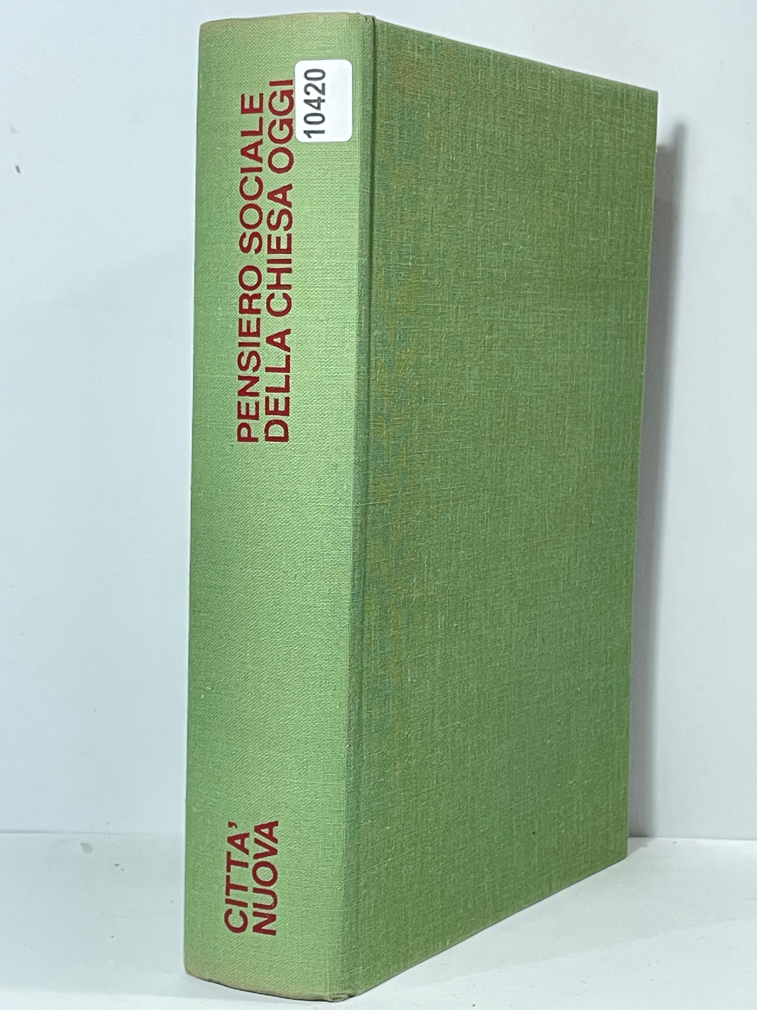 Pensiero sociale della chiesa oggi