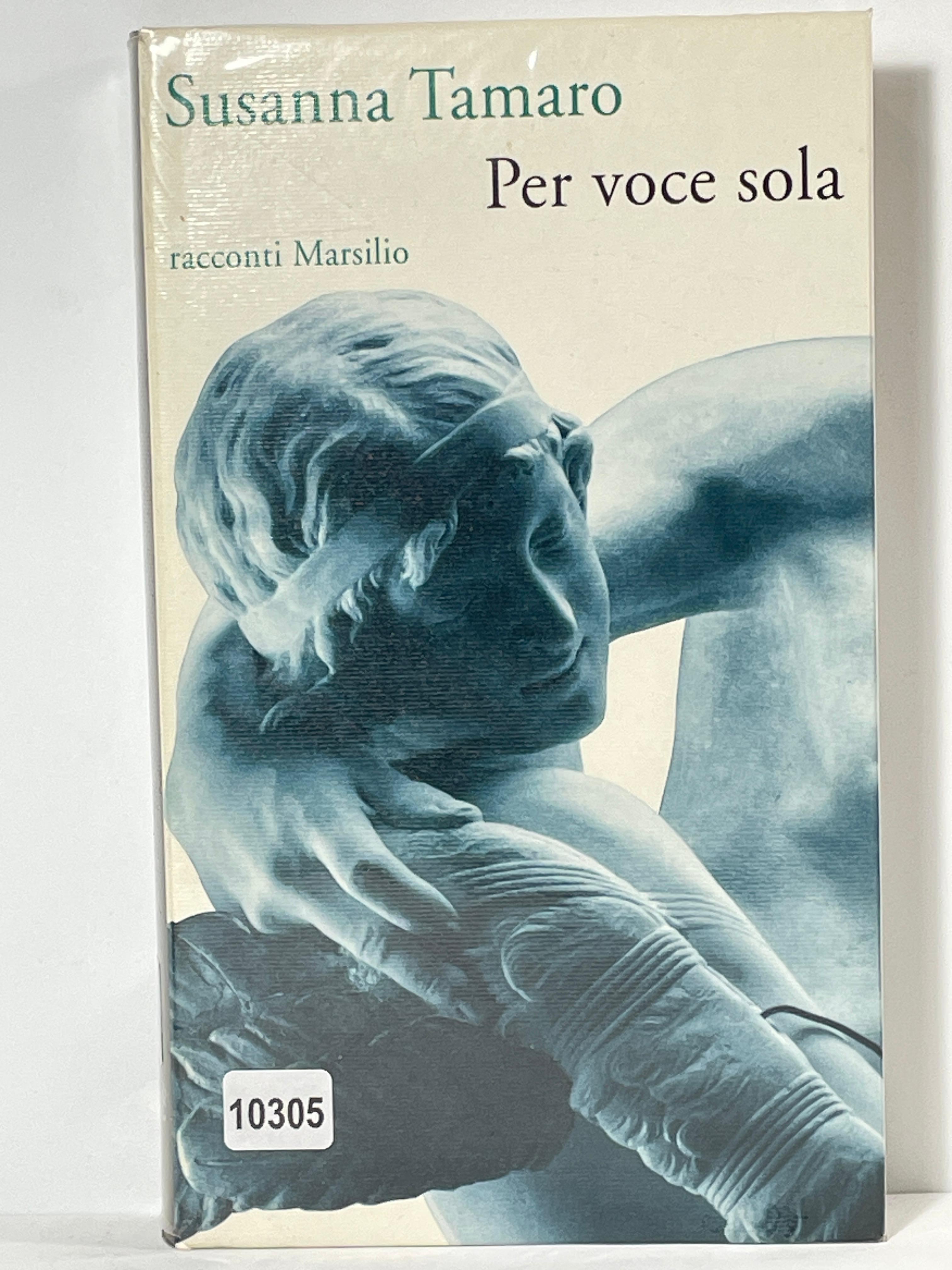 Per voce sola racconti Marsilio
