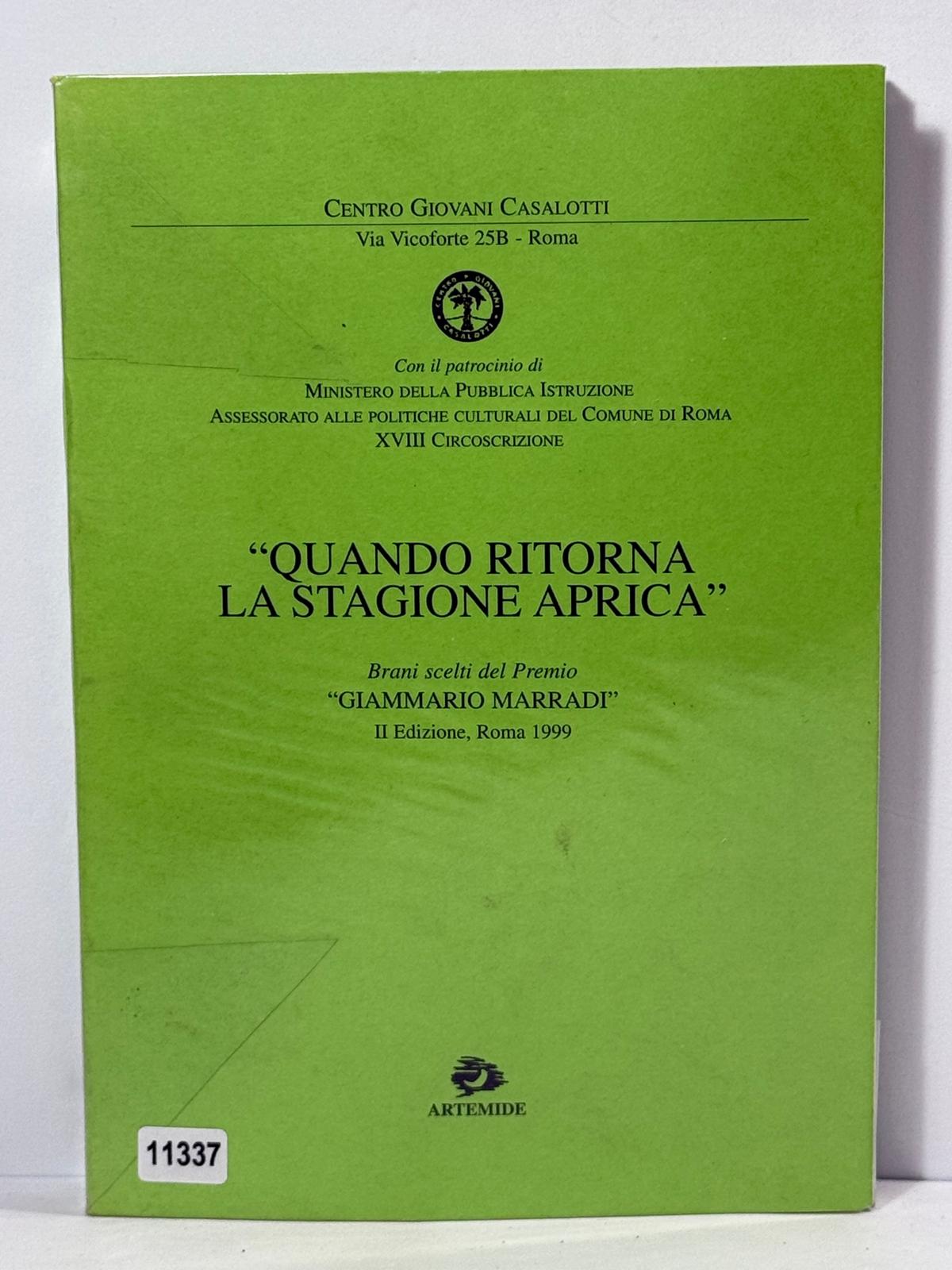 'Quando Ritorna La stagione Aprica'