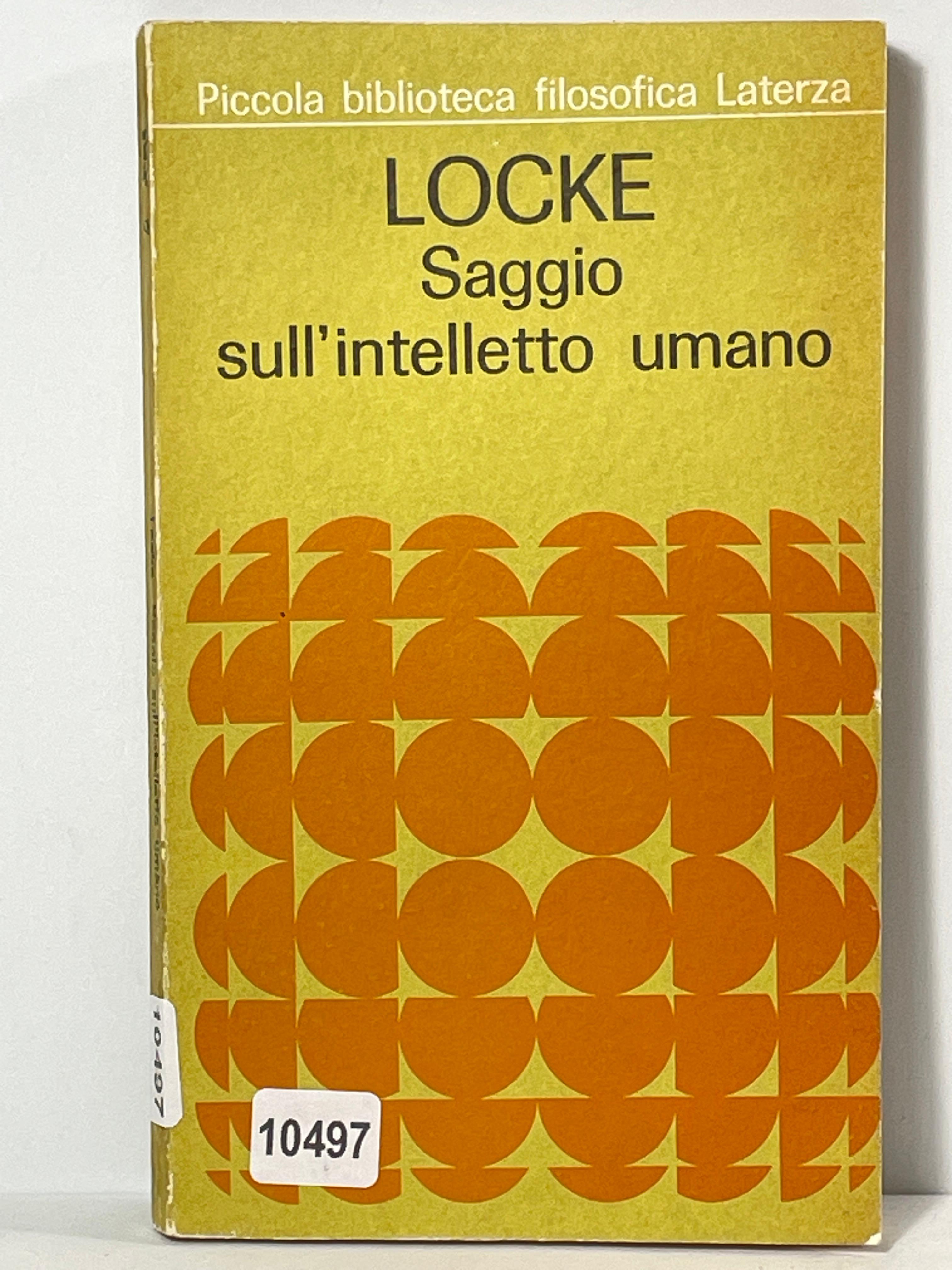 Saggio sull,intelletto umano
