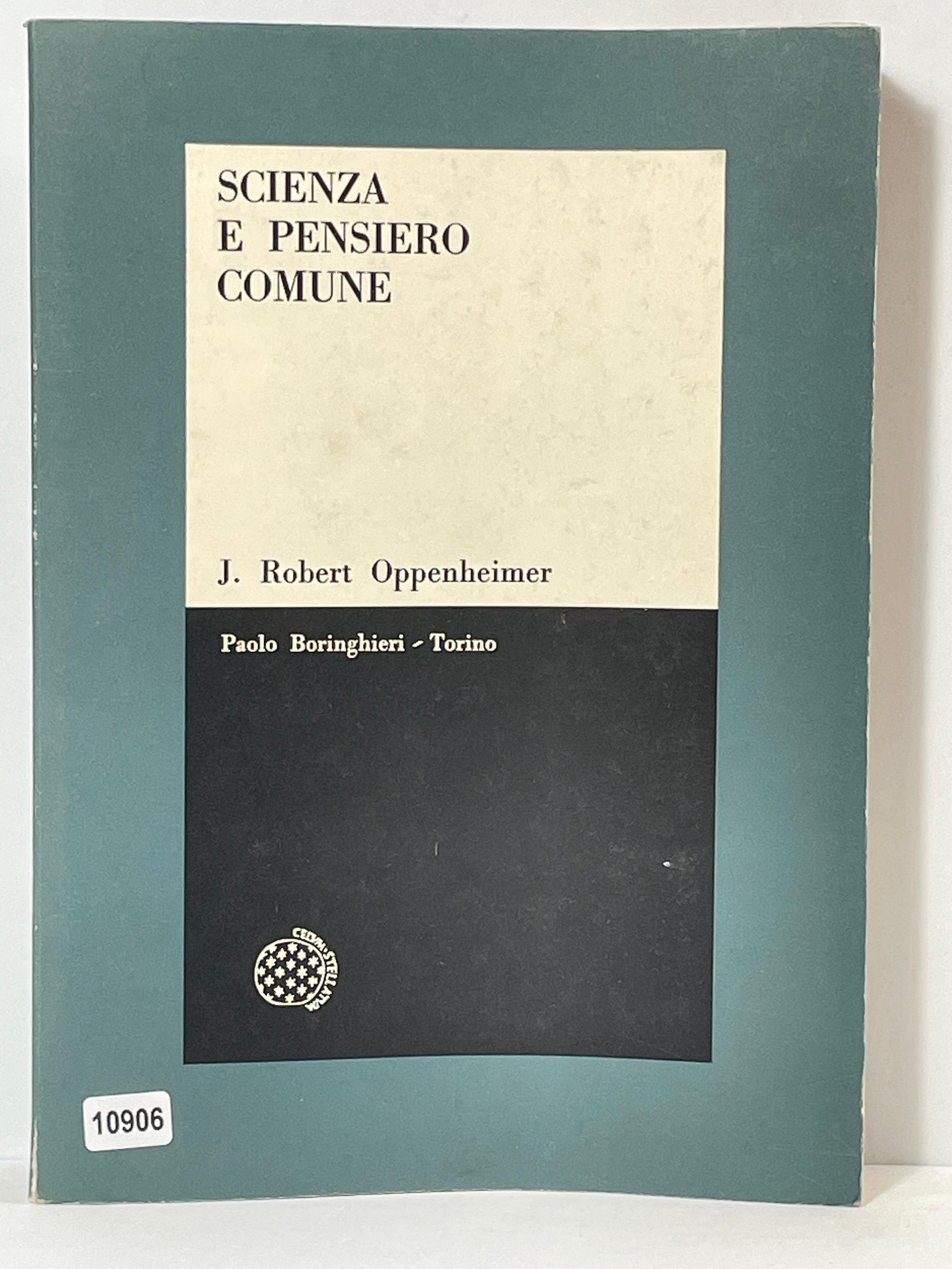 Scienza e pensiero comune