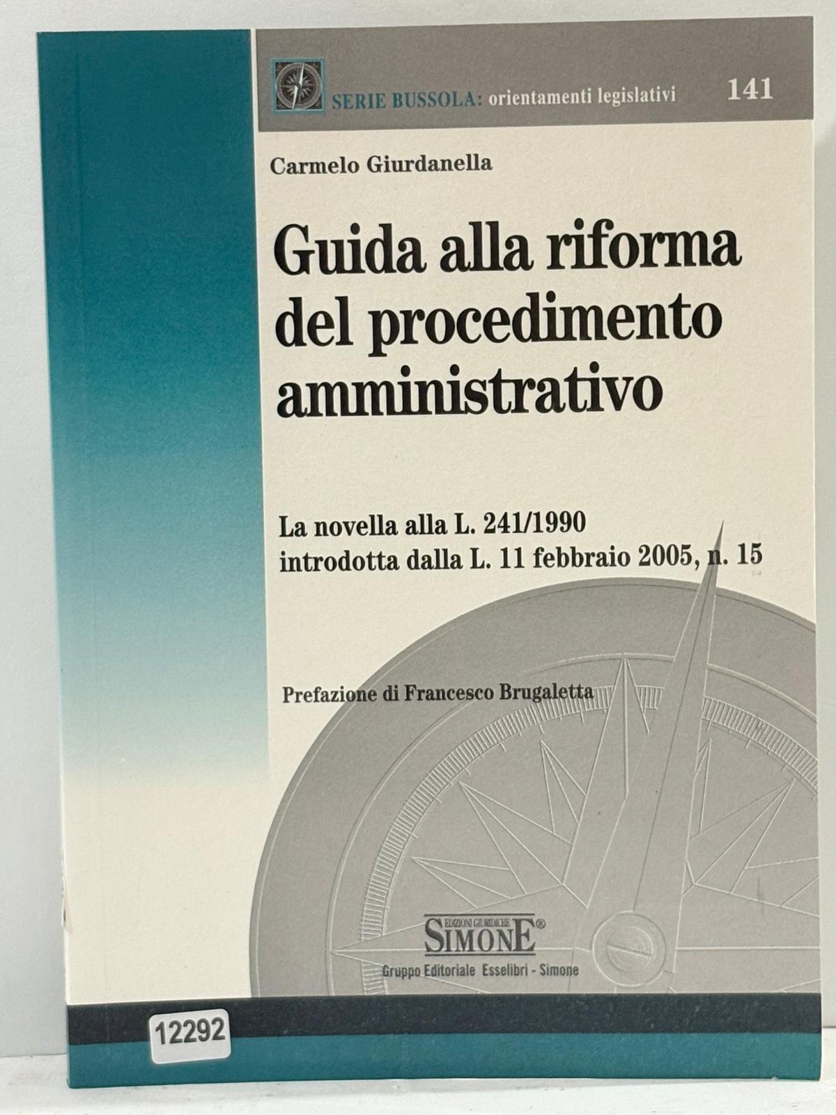 Serie Bussola: orientamenti legislativi 141 - Guida alla riforma del …