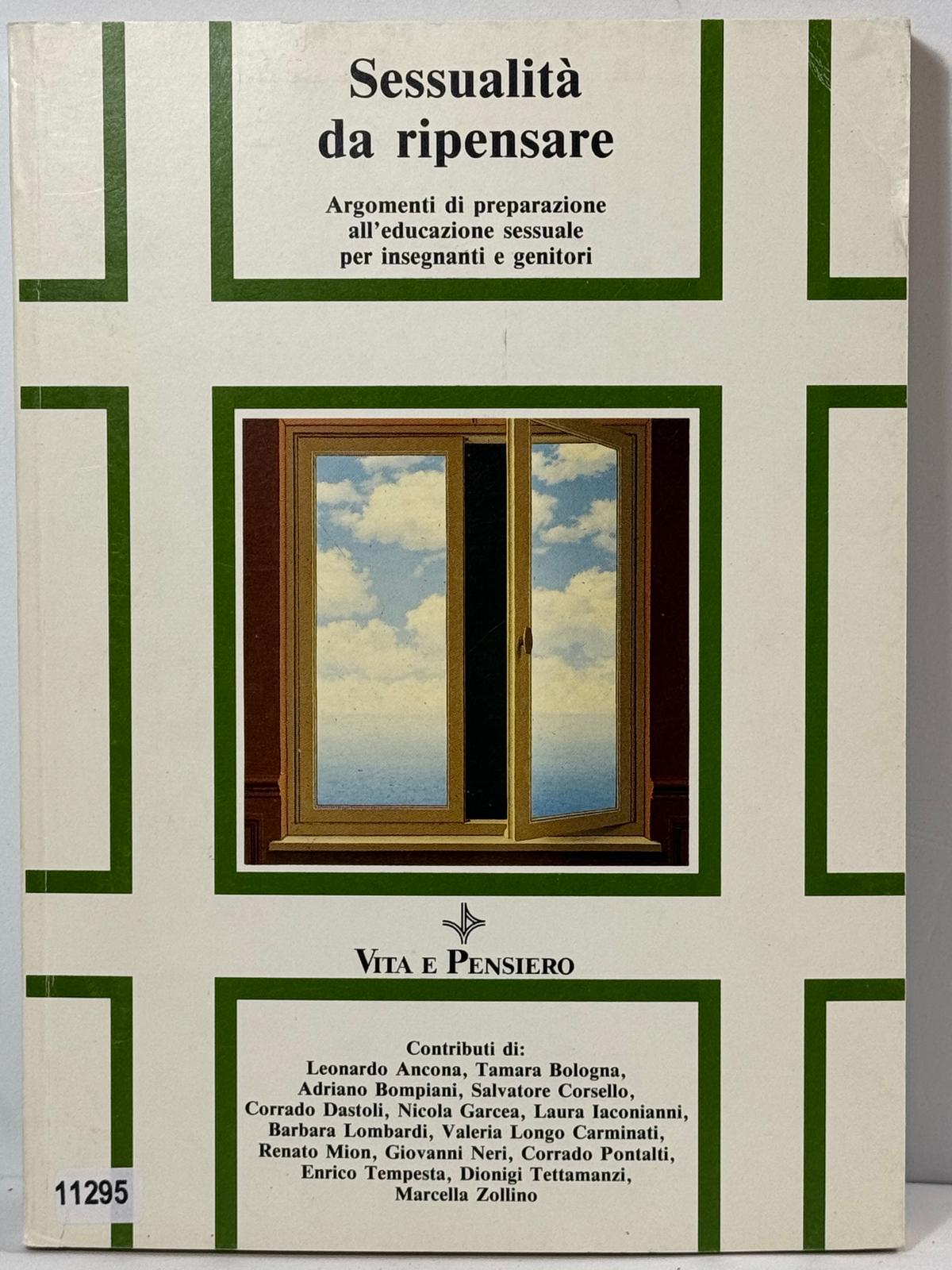 Sessualitŕ da ripensare - Argomenti di preparazione all'educazione sessuale per …