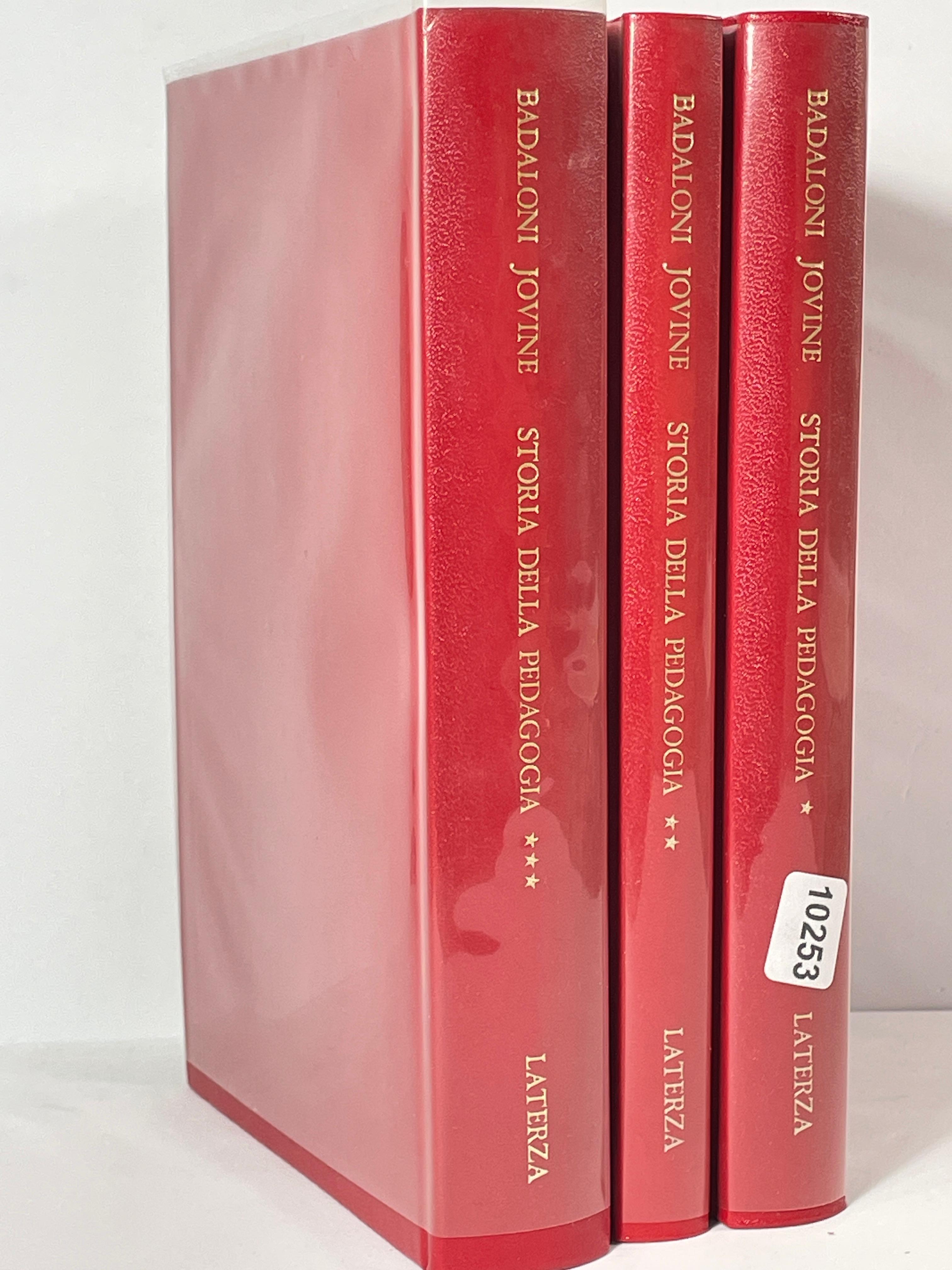 Storia della pedagogia 1 a 3