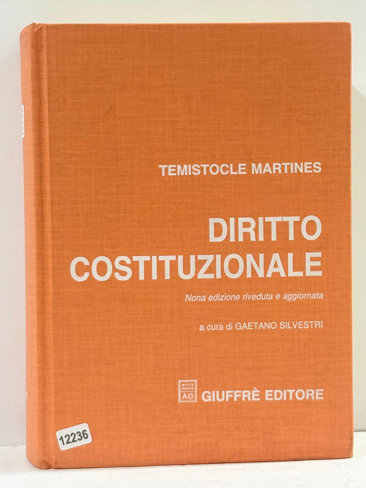 Temistocle Martines - Diritto Costituzionale
