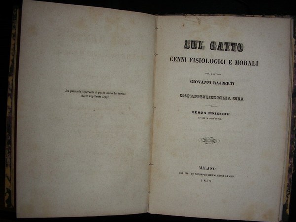 L’ARTE DI CONVITARE spiegata al popolo dal Dottore. Milano, Bernardoni, …