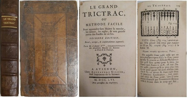 LE GRAND TRICTRAC ou Methode facile pour apprendre sans maitre …