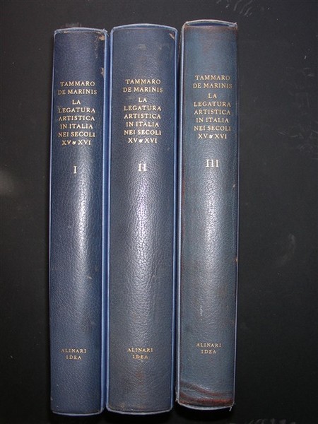 LA LEGATURA ARTISTICA in Italia nei secoli XV e XVI. …
