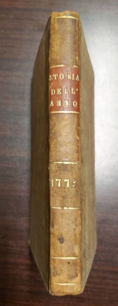 STORIA DELL'ANNO 1773 divisa in quattro Libri.