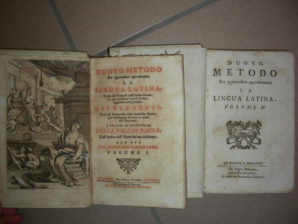 NUOVO METODO per apprendere agevolmente la lingua latina. Volume I …
