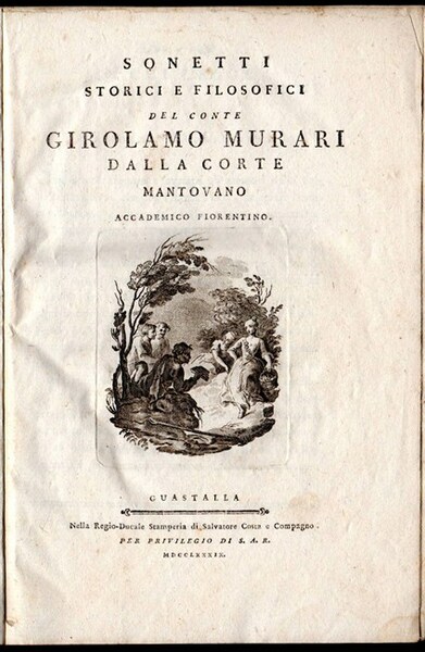 LETTERA A MICHELE ANTONIO BAUDRAN. Per le nozze D'Ayale Godoy …