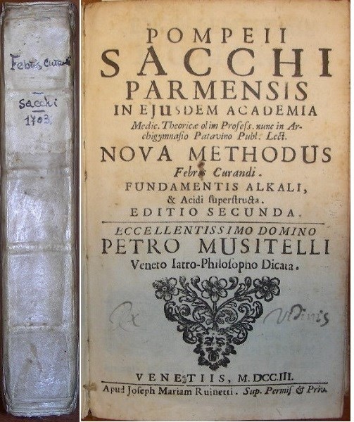 NOVA METHODUS FEBRIS CURANDI. Fundamentis Alkali, & Acidi superstructa. Editio …