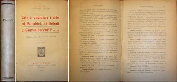 COME CUCINARE I CIBI ai Bambini, ai Deboli e Convalescenti? …