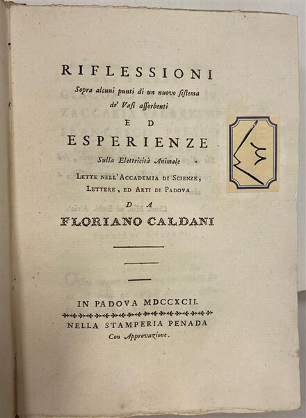 RIFLESSIONI sopra alcuni punti di un nuovo sistema de' Vasi …