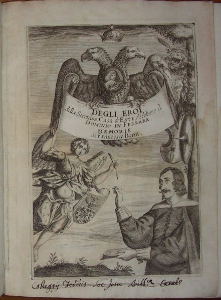 DEGLI EROI DELLA SERENISSIMA CASA D'ESTE ch'ebbero il dominio in …