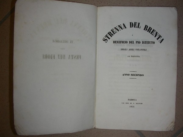 STRENNA DEL BRENTA. A beneficio del Pio Istituto degli Asili …