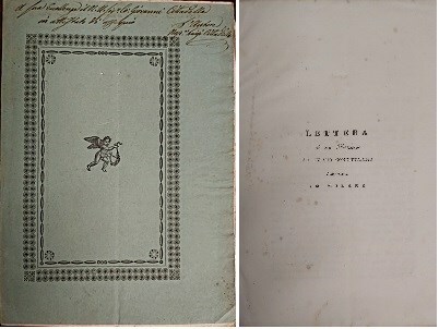 LETTERA DI UN FERRARESE ad un suo concittadino dimorante in …