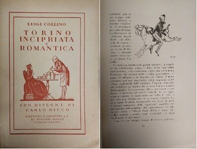 TORINO incipriata e romantica. Con disegni di Carlo Nicco.