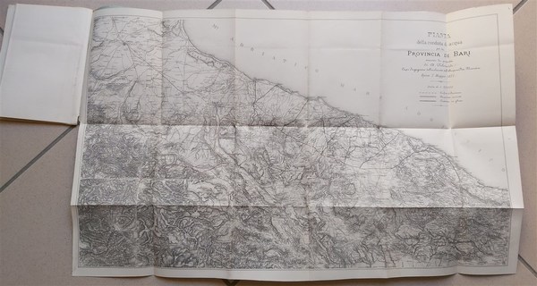 SOPRA LE ACQUE POTABILI per la provincia di Bari. Relazione.