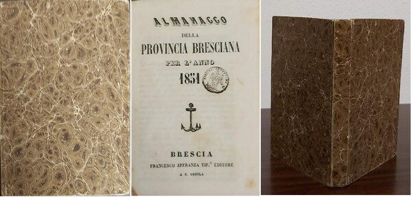 ALMANACCO della Provincia Bresciana per l'anno 1851.