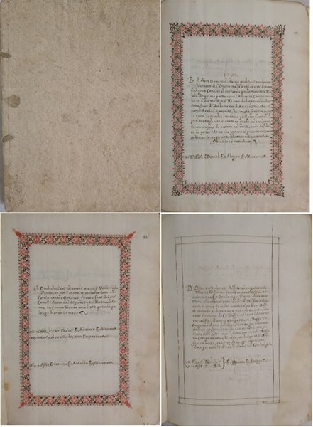 MANOSCRITTO VENEZIANO DI ARALDICA.