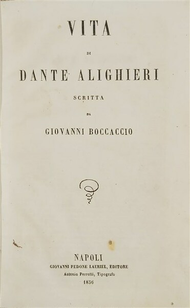 VITA DI DANTE ALIGHIERI.