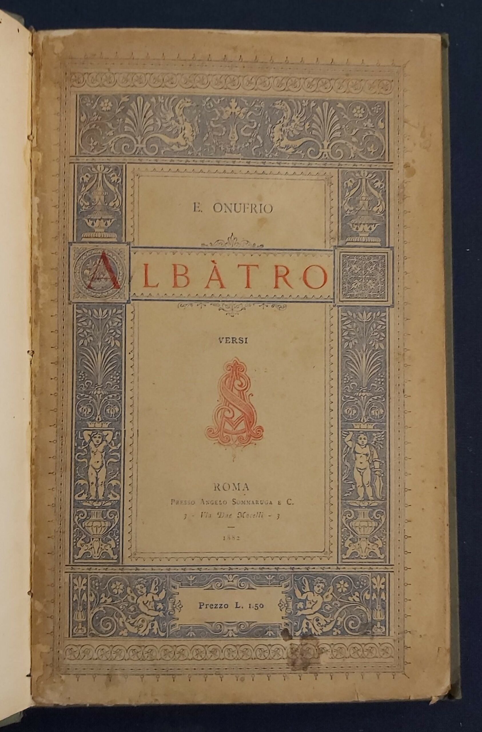 ALBATRO. Versi.