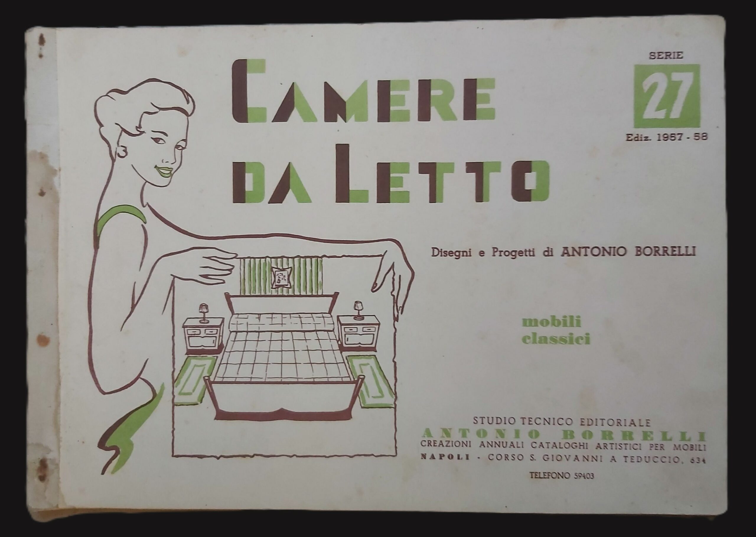 CAMERE DA LETTO. Mobili classici. Disegni e progetti di Antonio …
