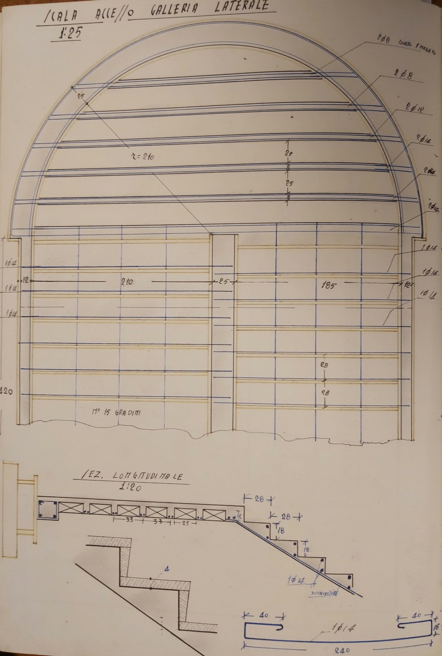 DIARIO DI PRATICA. Anno 1937-38. Cantiere Cinema Centrale / Gottardo.