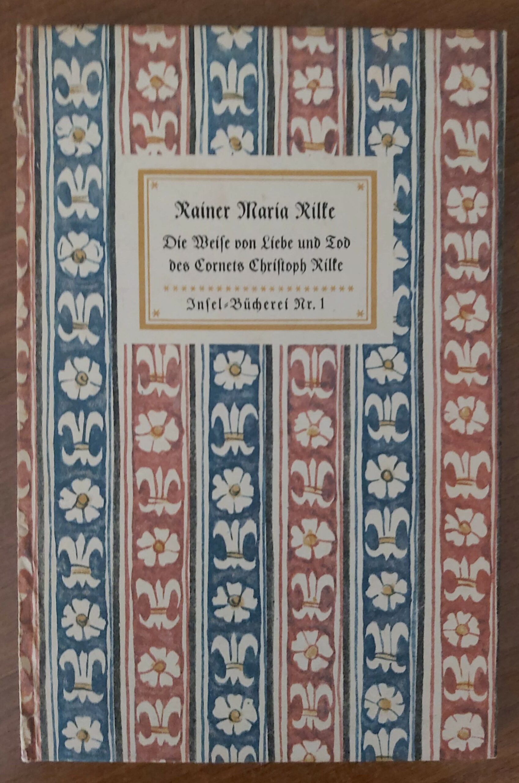 DIE WEISE VON LIEBE UND TOD des Cornets Christoph Rilke.