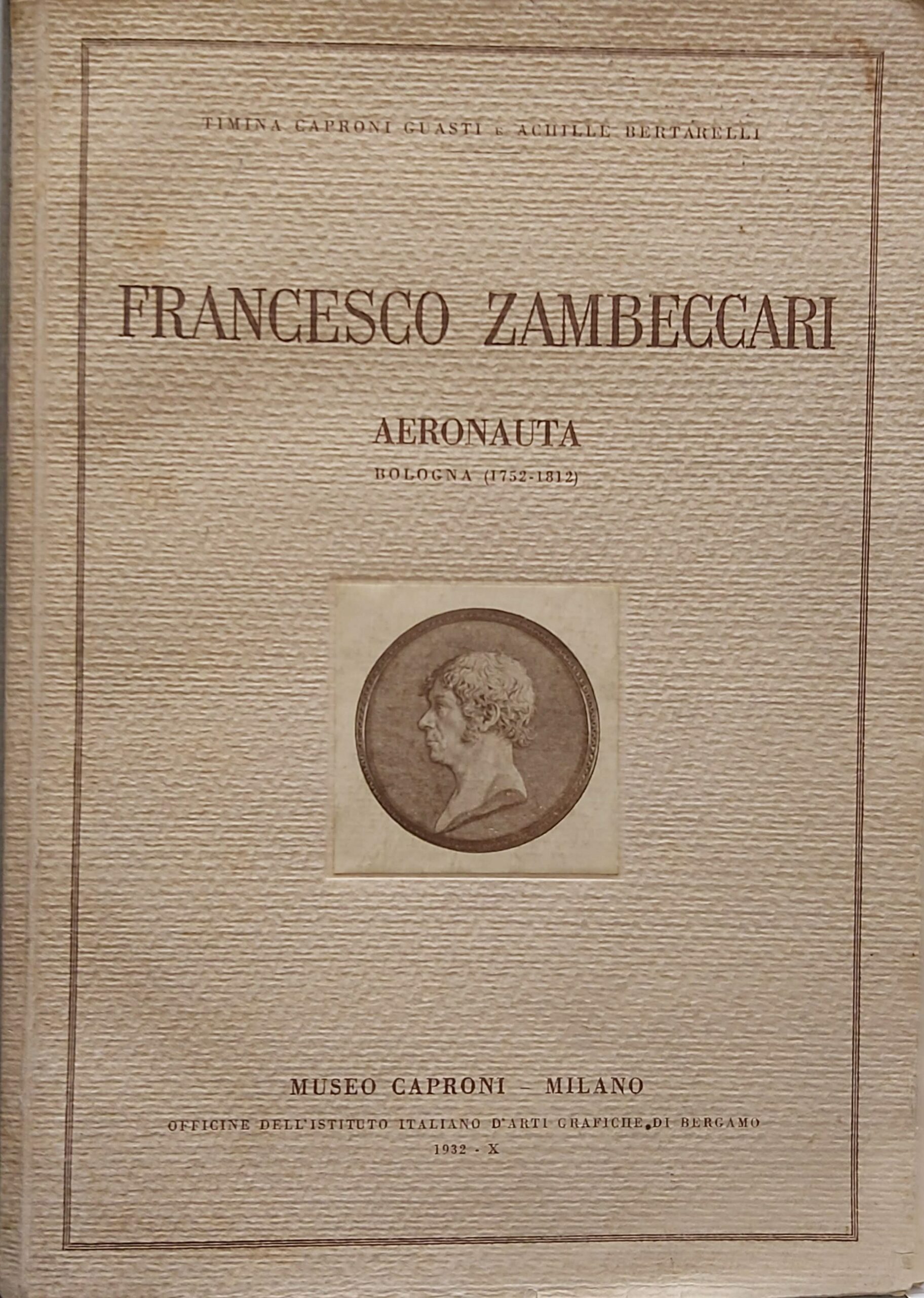 FRANCESCO ZAMBECCARI AERONAUTA (Bologna 1752-1812).