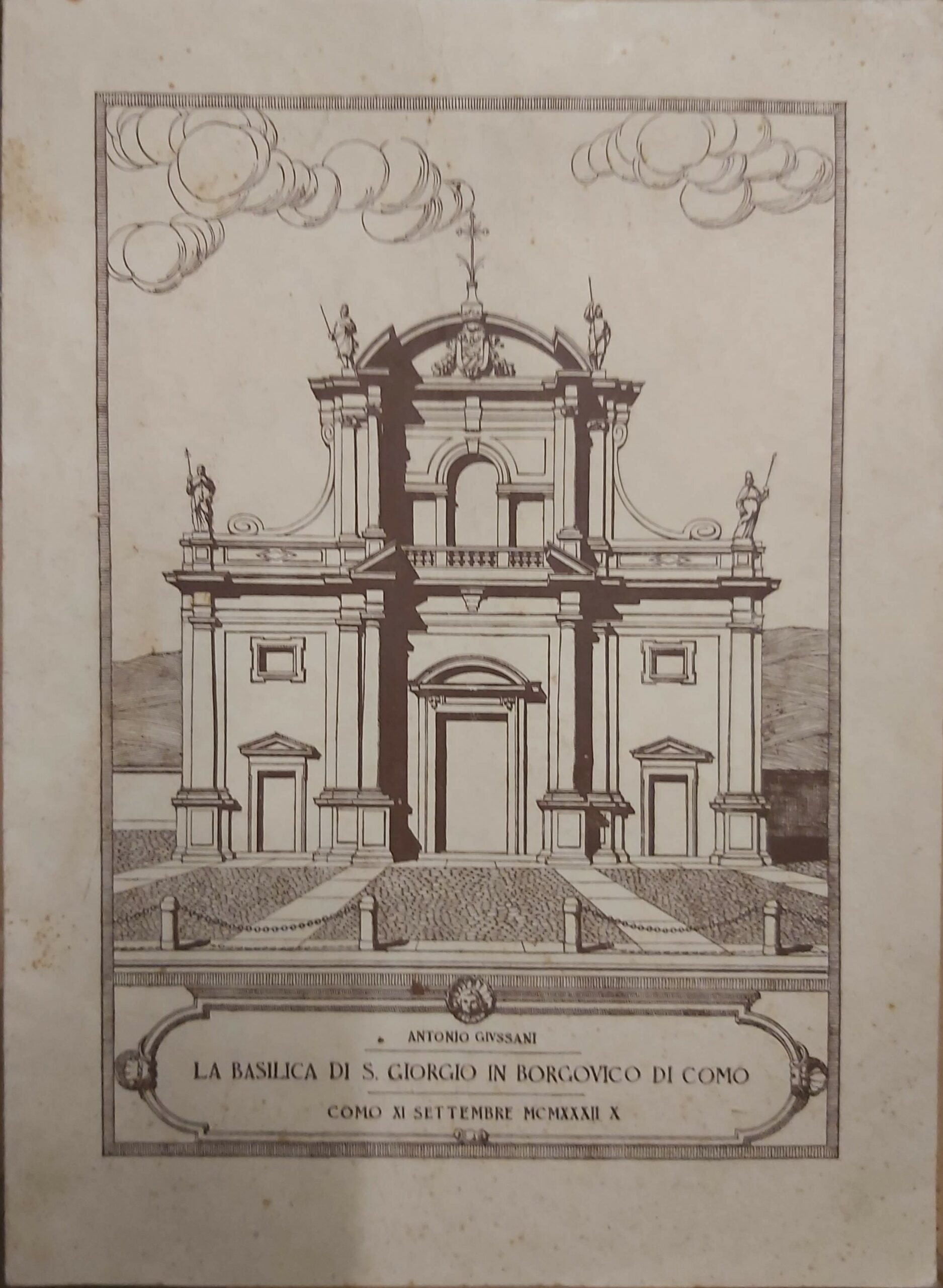 LA BASILICA DI S. GIORGIO in Borgovico di Como.