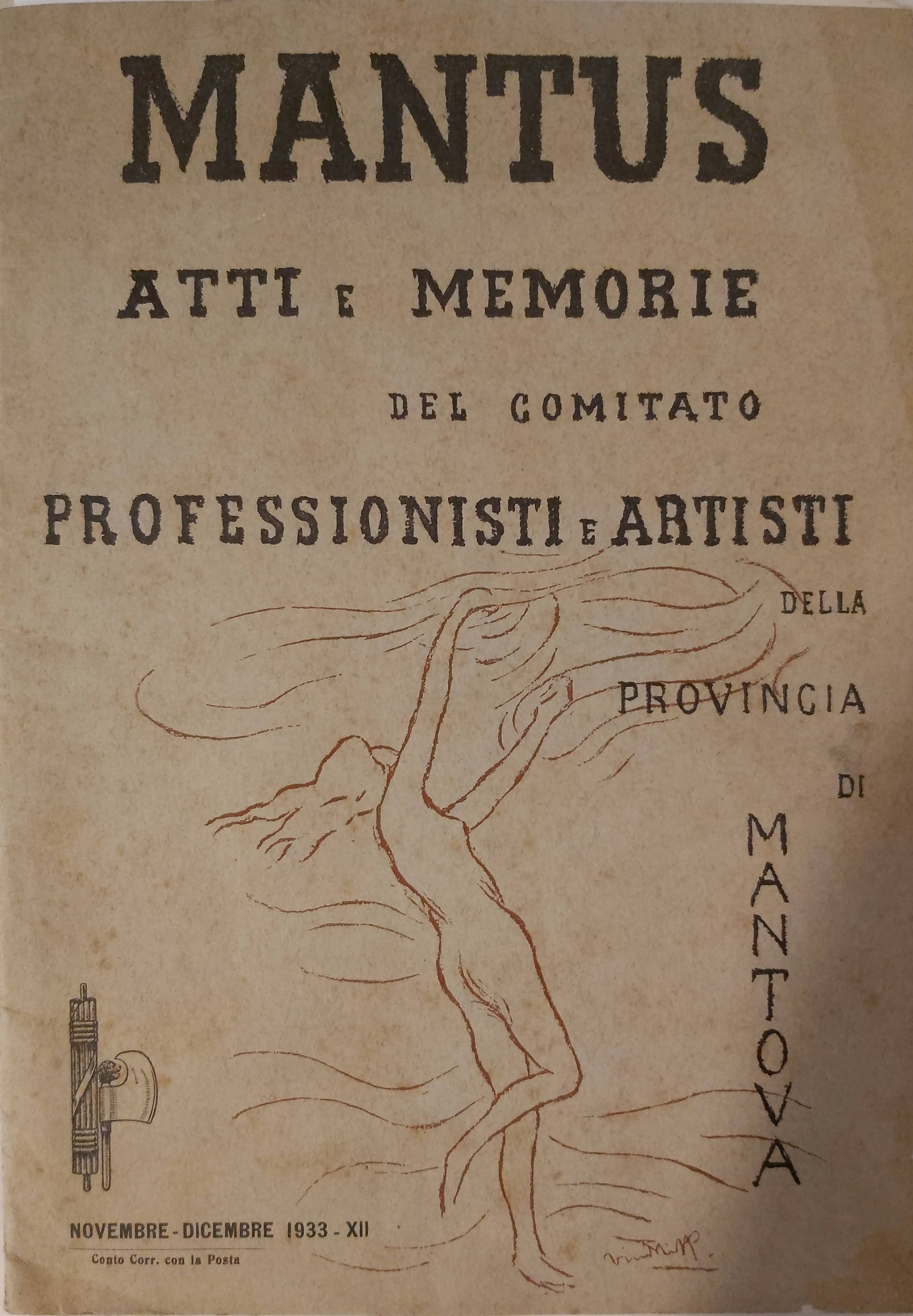 MANTUS. Atti e memorie del Comitato Professionisti e Artisti della …